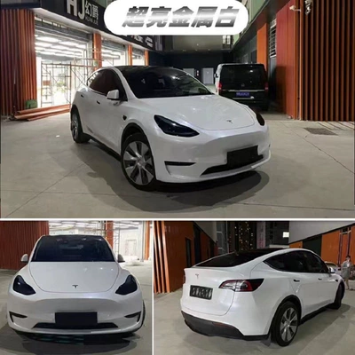 Liquid Silver Iceberry Powder Series Film – Auto Color Change Film - pet-super-bright-metallic-white-152m-17m-white-label-flawless