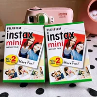 Fuji фотопленка 3 дюйма с белыми краями подходит для instax mini Polaroid фотопленка оптом
