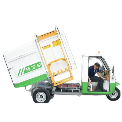 Municipal Sanitation Garbage Truck, Elektrik zibil maşınları