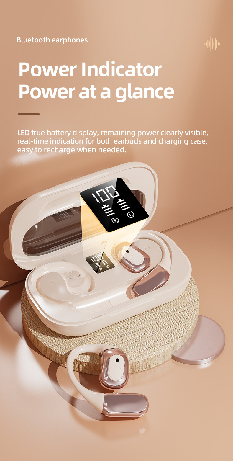 Los nuevos auriculares de traducción de voz de Source Factory Traductor binaural chino-inglés Máquina de traducción simultánea Bluetooth