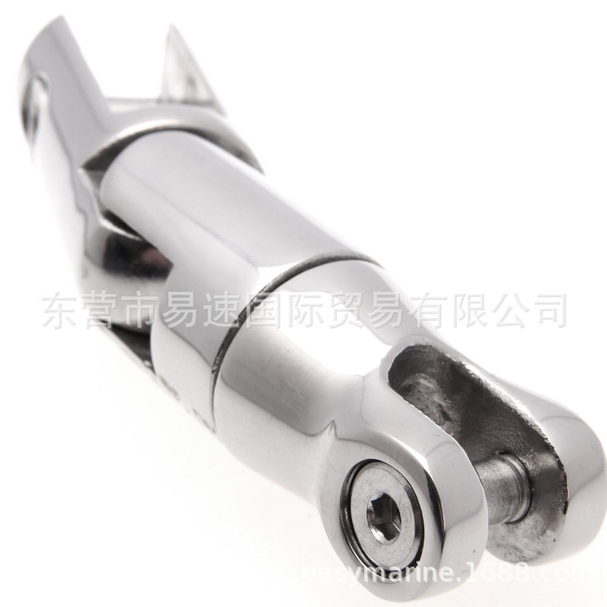 不锈钢锚链接，316材质，船用五金配件有库存可混批，游艇用现货