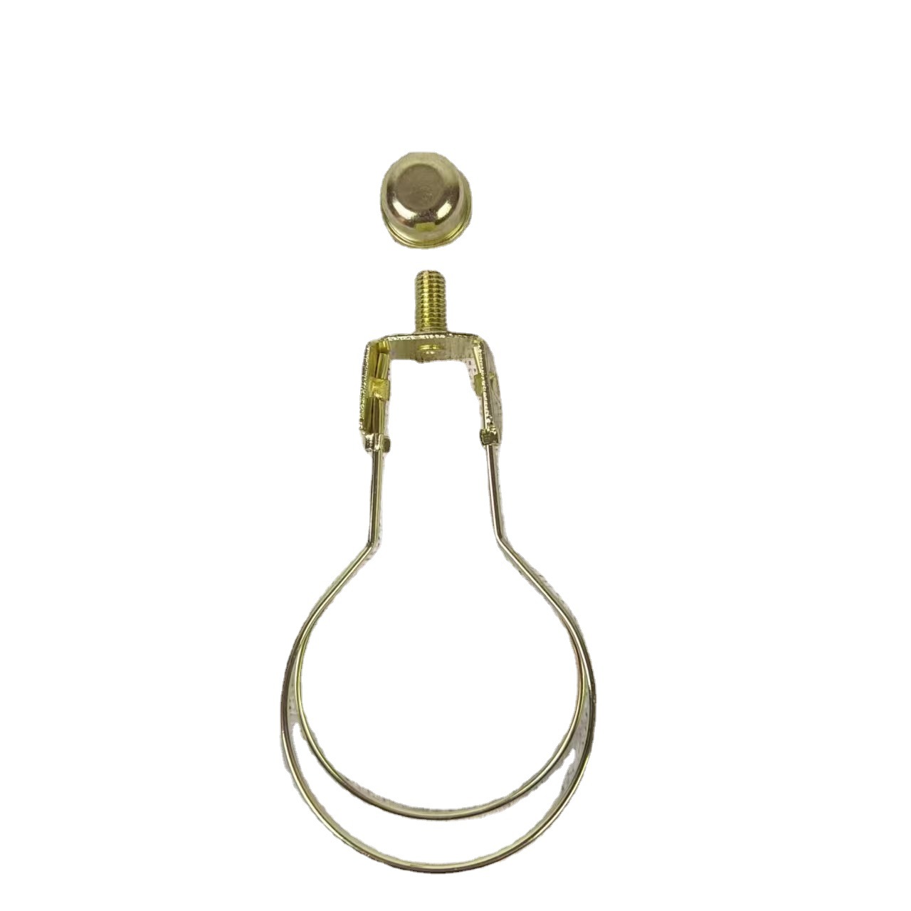 Xianfan transfronteriza AliExpress bombilla clip de alambre de acero negro oro plata accesorios de iluminación opcionales clip pistola cabeza decorativa estante de hierro