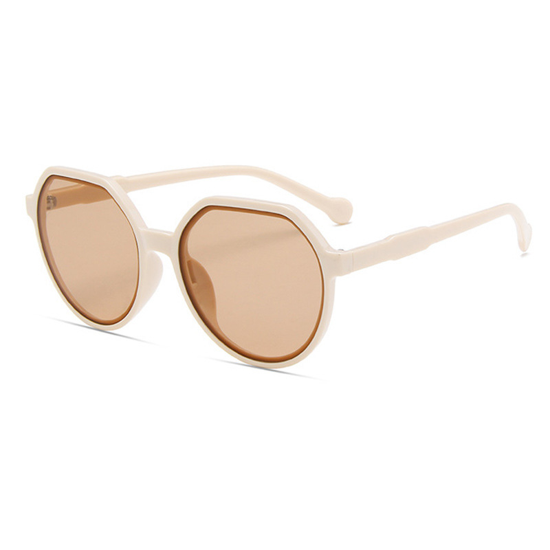 Nuevas gafas de sol de estilo coreano de moda gafas de sol de marco redondo personalizado ins