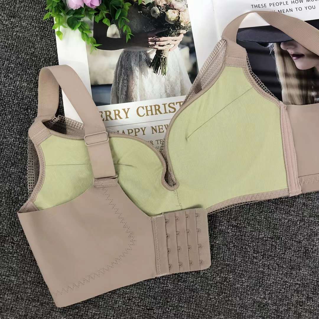 Comercio exterior japonés estilo francés sujetador de encaje ajustable cintura retraída ropa interior pecho pequeño ropa interior cómoda
