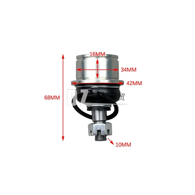 Sükan sisteminin digər hissələri Rocker Ball Head Four-Wheel Vehicle - spring-breeze-threaded-style