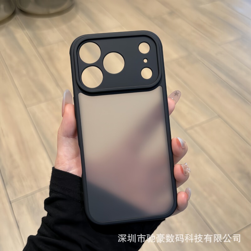 黑武士肤感磁吸适用iPhone17promax磨砂手机壳苹果16精孔防摔PC套|undefined