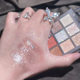 Makeup Capel Galaxy Sweetheart Nine-color Eyeshadow Flash Pearlescent Shining Highlight Sleeping Silkworm Student Eye Makeup