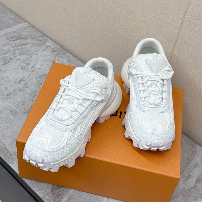 High-End Version of Lv's New Trendy Robot-Style Thick-Soled Dad Shoes for Men, Fashionable Platform Sports Hiking Shoes High-End Version of Lv's New Trendy Robot-Style Thick-Soled Dad Shoes for Men, Fashionable Platform Sports Hiking Shoes