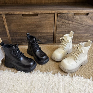 (Оптовые продажи), Martens, осенние детские модные ботинки, доступен дропшиппинг, сезон осень 2026, тренд сезона, в корейском стиле, стиль «принцесса»