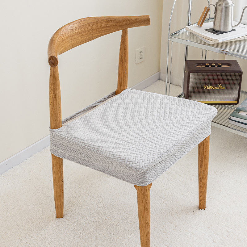 Funda de silla jacquard gruesa a prueba de polvo para todas las estaciones, funda de silla elástica doméstica antideslizante dividida, funda de silla de cuerno al por mayor