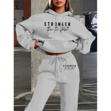L 82100 Women's Printed Sweater Set Ůʿӡ��������װ