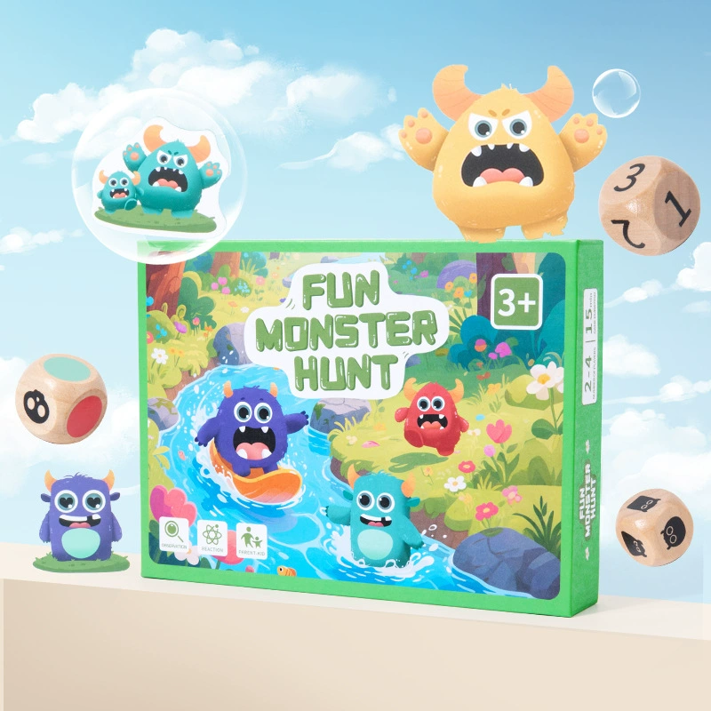 Детские игрушки в форме животных, забавные семейные интерактивные настольные игры, детский сад, головоломка для развития интеллекта ребенка