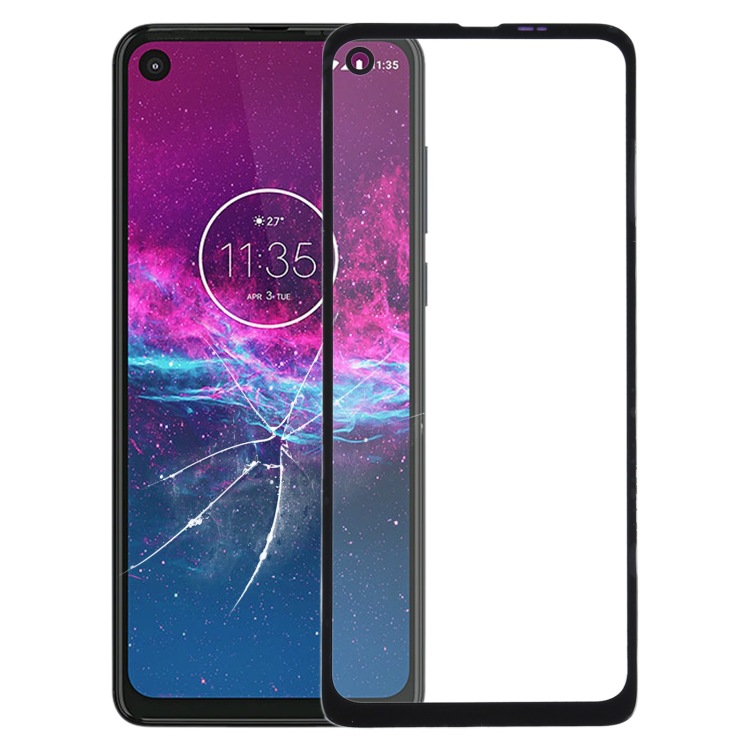 Aplicable para Motorola Moto P50 Pantalla frontal cubierta de vidrio / espejo LCD