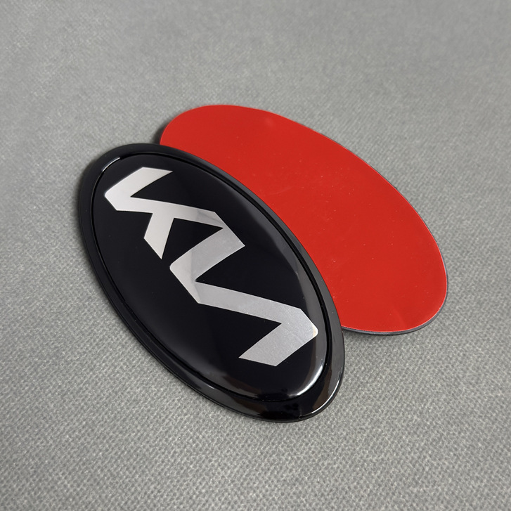 Suitable for New Kia Car Logo Modification Kn Hood Front Logo Kia Sorento K5K3 Smart Running Sportage Jiale Rear Car Logo