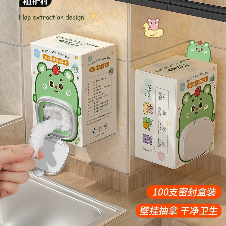 Одноразовая пластиковая пленка с эластичной пищевой бытовой пластиковой пленкой для холодильника, пластиковый пакет, крышка для тарелки