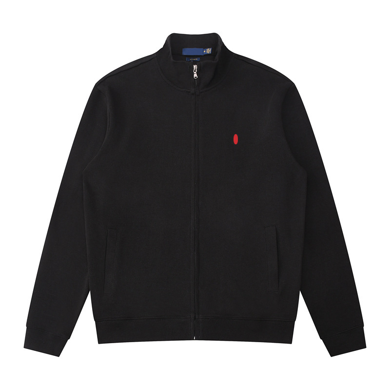 Men's Autumn Pony Collar Full Zip Door Barrel Collar Knitted Sweater Casual Cotton Thread Zipper Shirt Jacket Men's Autumn Pony Collar Full Zip Door Barrel Collar Knitted Sweater Casual Cotton Thread Zipper Shirt Jacket