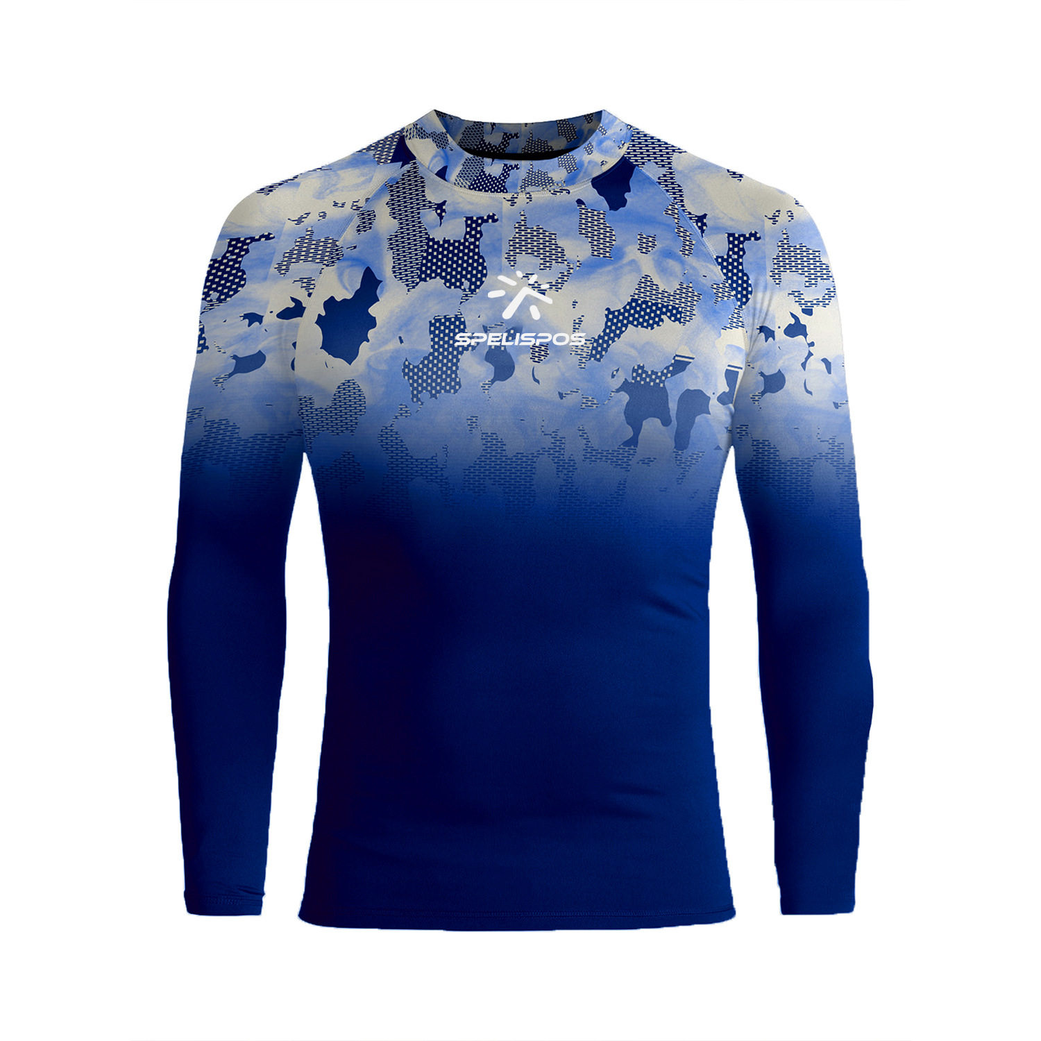 SPELISPOS Long Sleeve Hooded Wetsuit Sunscreen Surfsuit Surfing Shirts Rash Guard