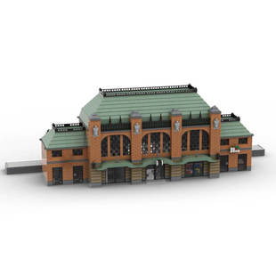 Building Blocks Cross-Border Moc-160387 Central Railway Station 5201 Particle Number