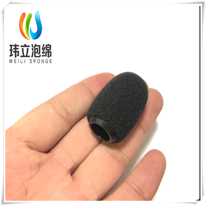 玮立直销领夹麦克风海绵套 鹅颈麦套 胸麦 咪绵 无线会议麦克风罩