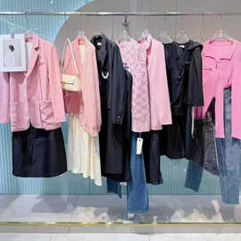 26春茜舞品质感风衣外套连衣裙套装上衣裤裙品牌折扣女装现货批发