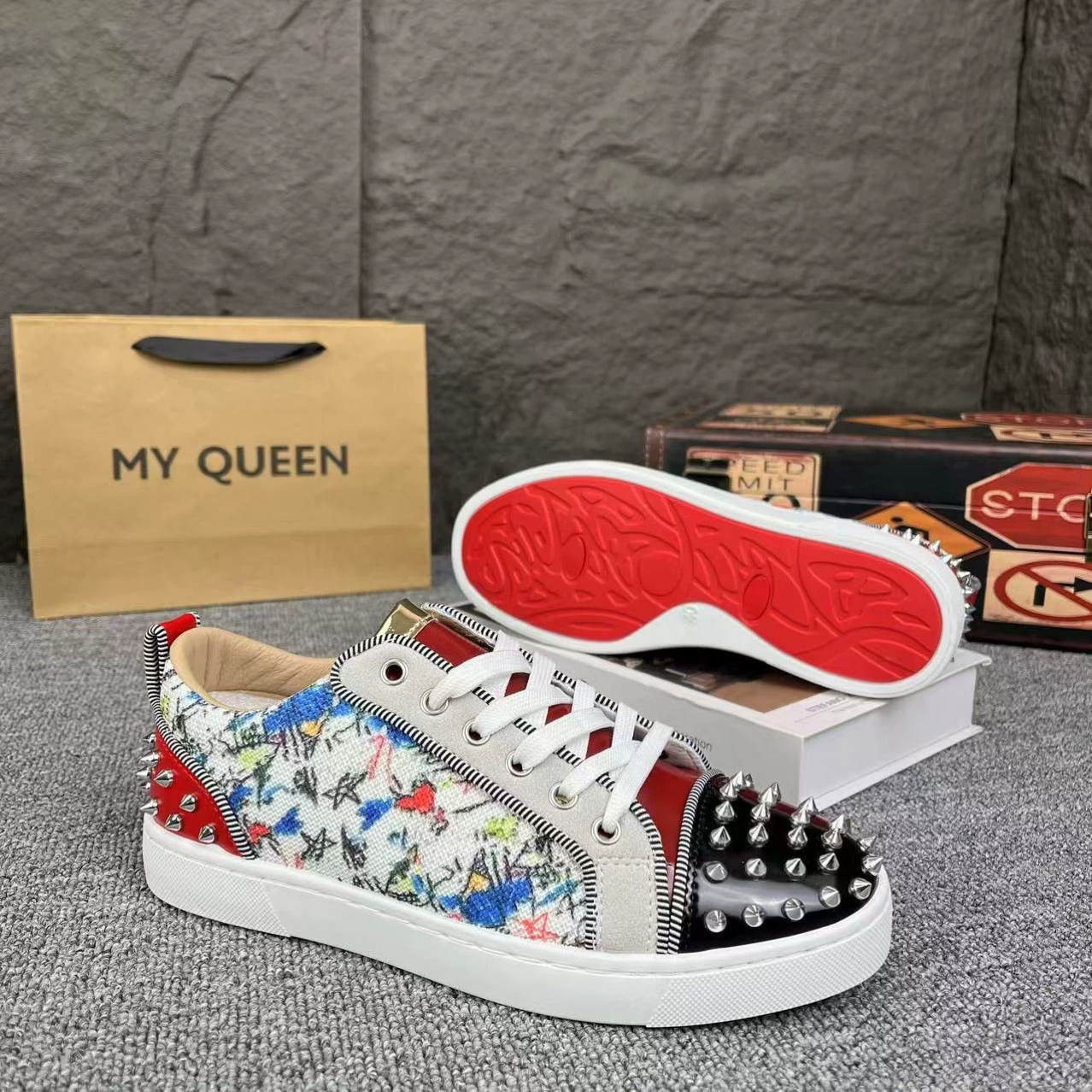 Весенняя мода 2025 новая уличная индивидуальная обувь для мужчин