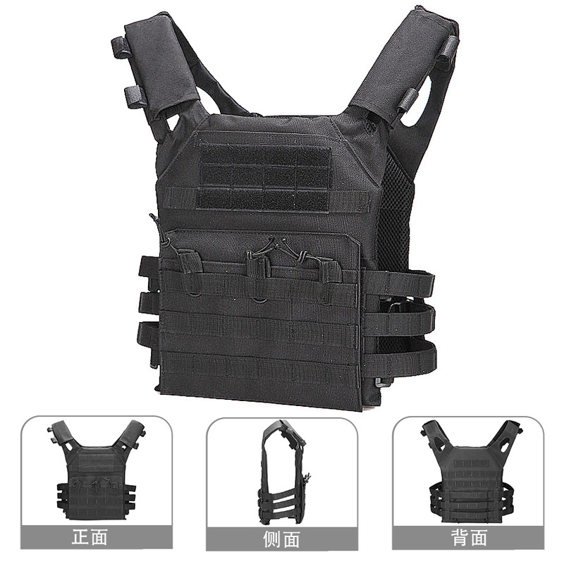 Outdoor Sports Vest Camouflage Wear Resistant Multifunctional Combat Bulletproof Molle Suspension System Hunting Vest
