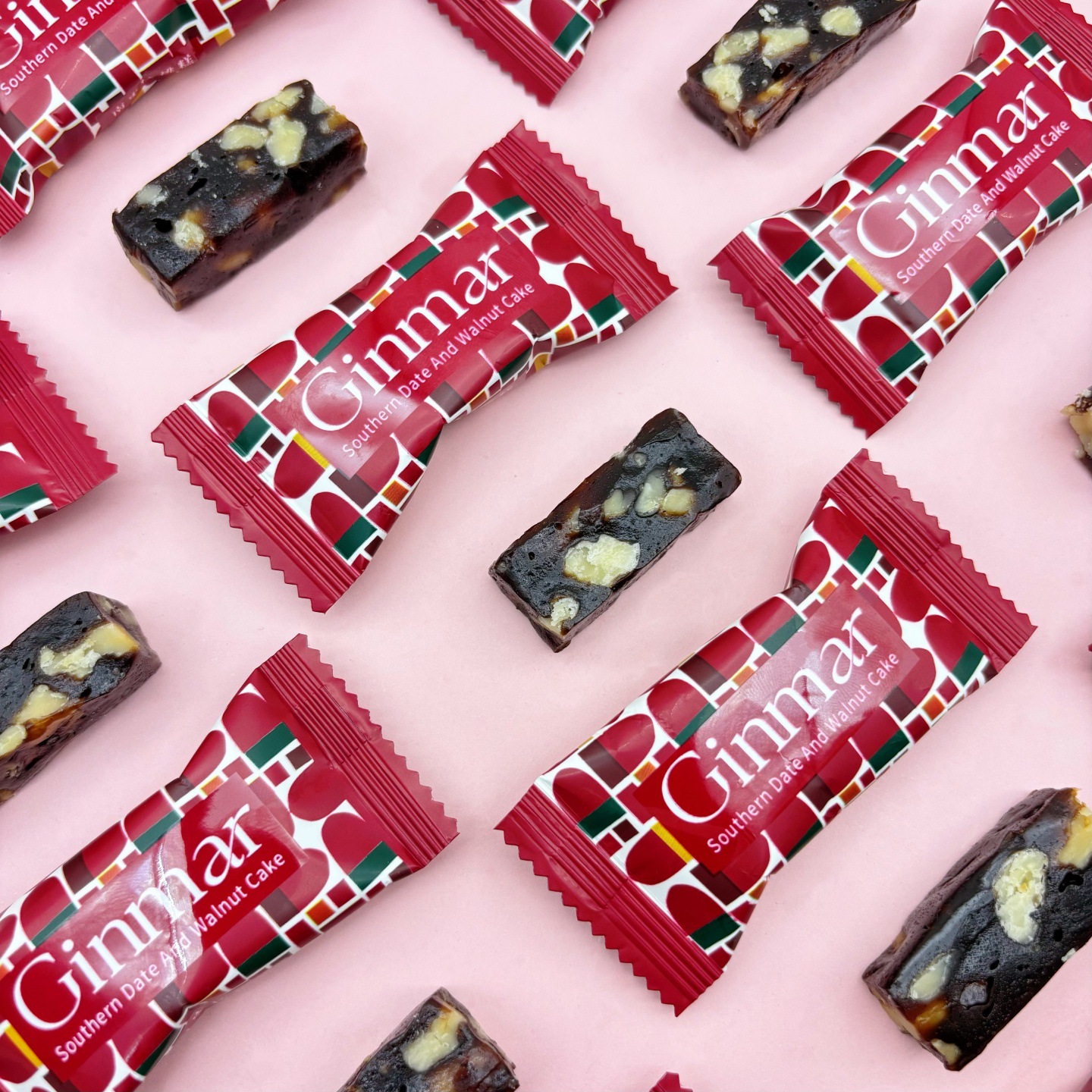 GINMAR金玛南枣核桃糕结婚喜糖婚糖伴手礼糖果休闲零食小吃茶点