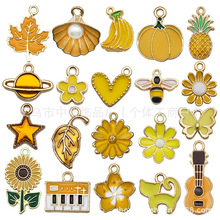 ��20�����ͻ�ɫ������Ҷ�Ͻ���Ʒ���diy��������Կ�׿۵�׹�Ҽ�