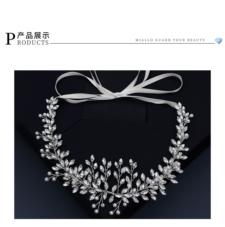 Fashion handmade rhinestone headband wholesale