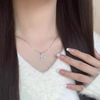 Birthday charm, rabbit, cute universal brand necklace, advanced chain for key bag , 2023 collection, high-quality style