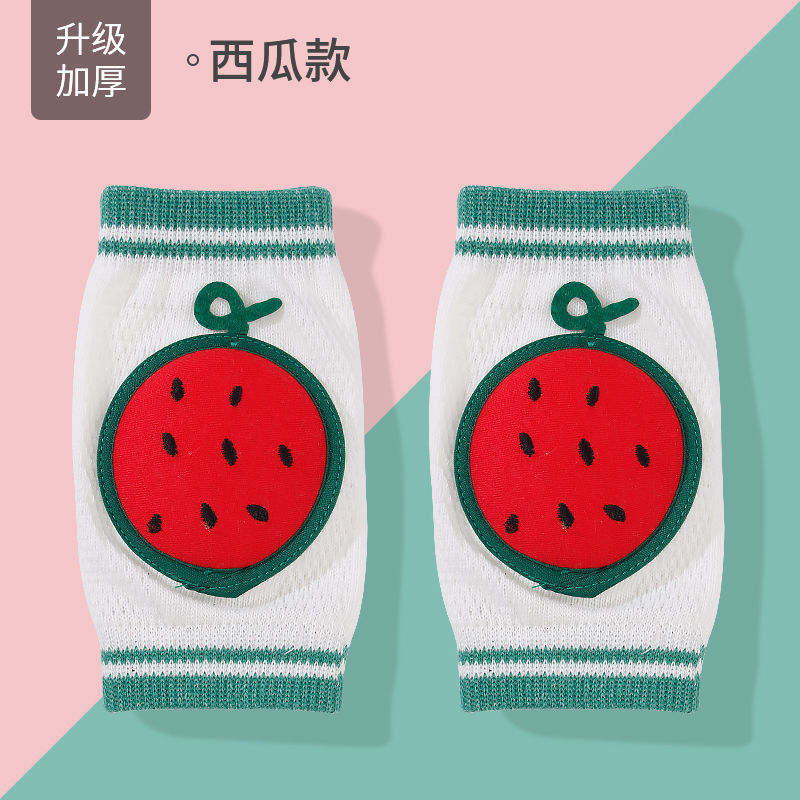 Cubierta de la almohadilla de la rodilla para niños bebé gateando niño infantil resistente a la caída para caminar engrosado verano codo pad niños niñas medianas y grandes