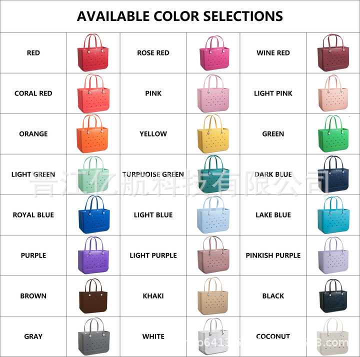 In-Stock Eva Perforated Bag European and American Cross-Border Tote Beach Bag Printed Basket Pet Bag Bogg Same Style In-Stock In-Stock Eva Perforated Bag European and American Cross-Border Tote Beach Bag Printed Basket Pet Bag Bogg Same Style In-Stock