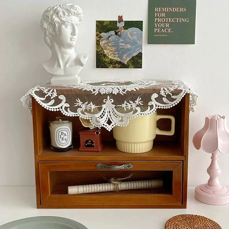 Nordic stylemat lace embroidry table cloth