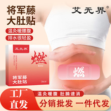 将军藤大肚贴草本艾灸贴热敷自发热蒸汽暖腰腹贴暖宝宝宫暖贴燃贴