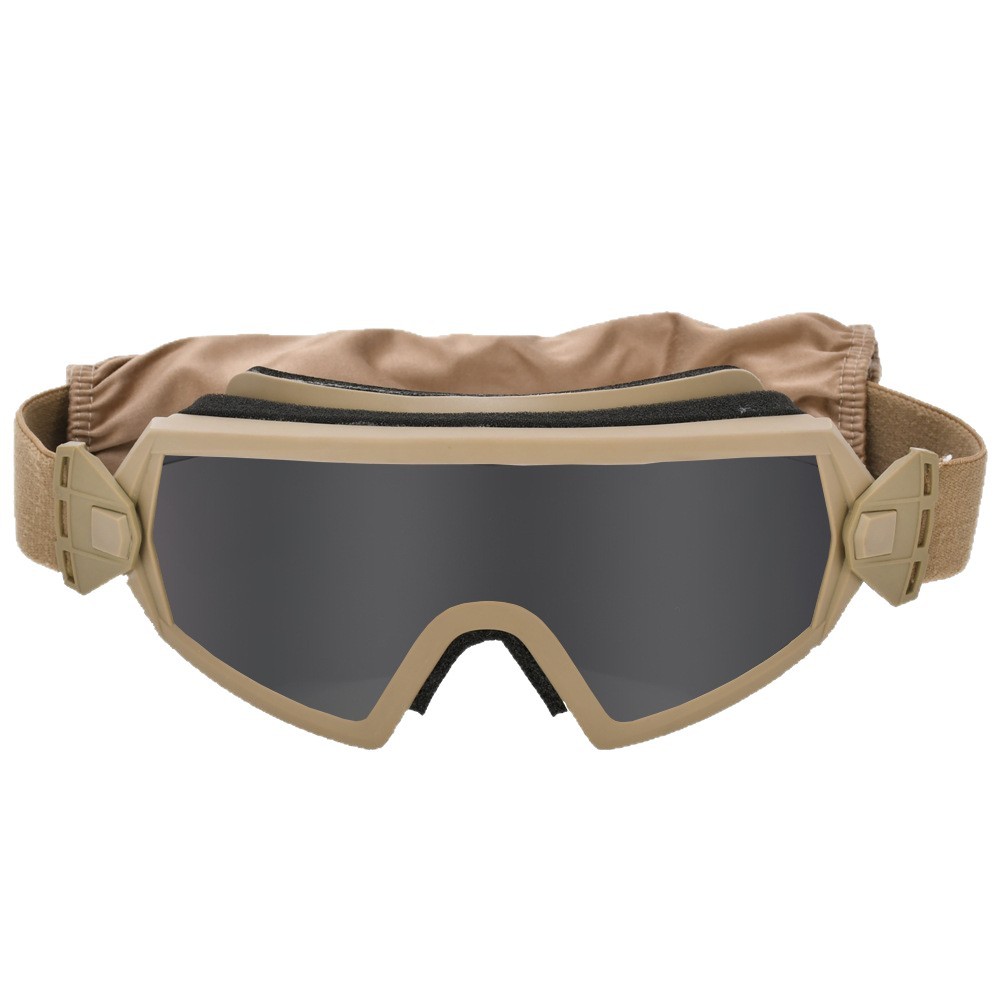 Gafas Tácticas de Protección, Marco de TPU, lente de PC, Protección contra impactos, A prueba de viento y arena, para Tiro CS