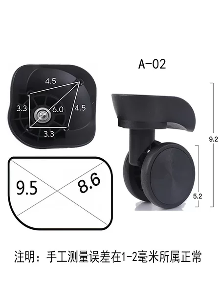 Trolley Case Universal Wheel Replacement Wheel Suitcase Wheel Suitcase Repair Wheel Wholesale