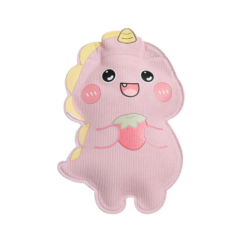 Water-filled hot bag, heat-resistant plush hot water bag, small size, cute hand warmer, cartoon water-filled hot patch, water-filled hot compress