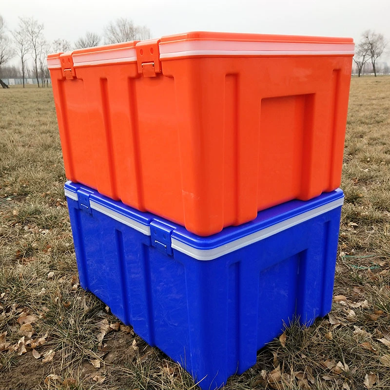Заводская оптовая продажа коробка для еды на вынос коммерческий лоток пластик 60L доставка еды крупной фиксации доставка еды охлаждаемая доставка паровые булочки