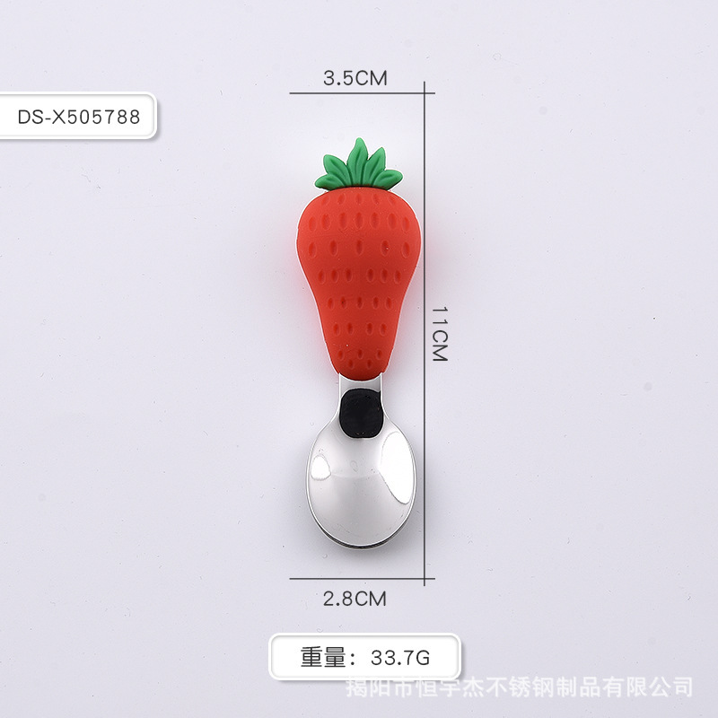 딸기 스푼
