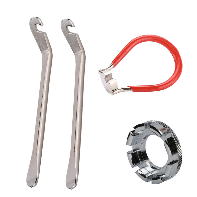 2个撬胎棒+1个红色辐条扳手+1个8口辐条扳手120g