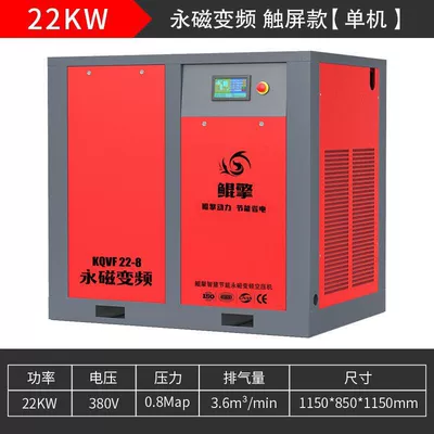 Hava kompressorları | Air Pump - flagship-model-22kw-permanent-magnet-frequency-conversion-stand-alone-machine