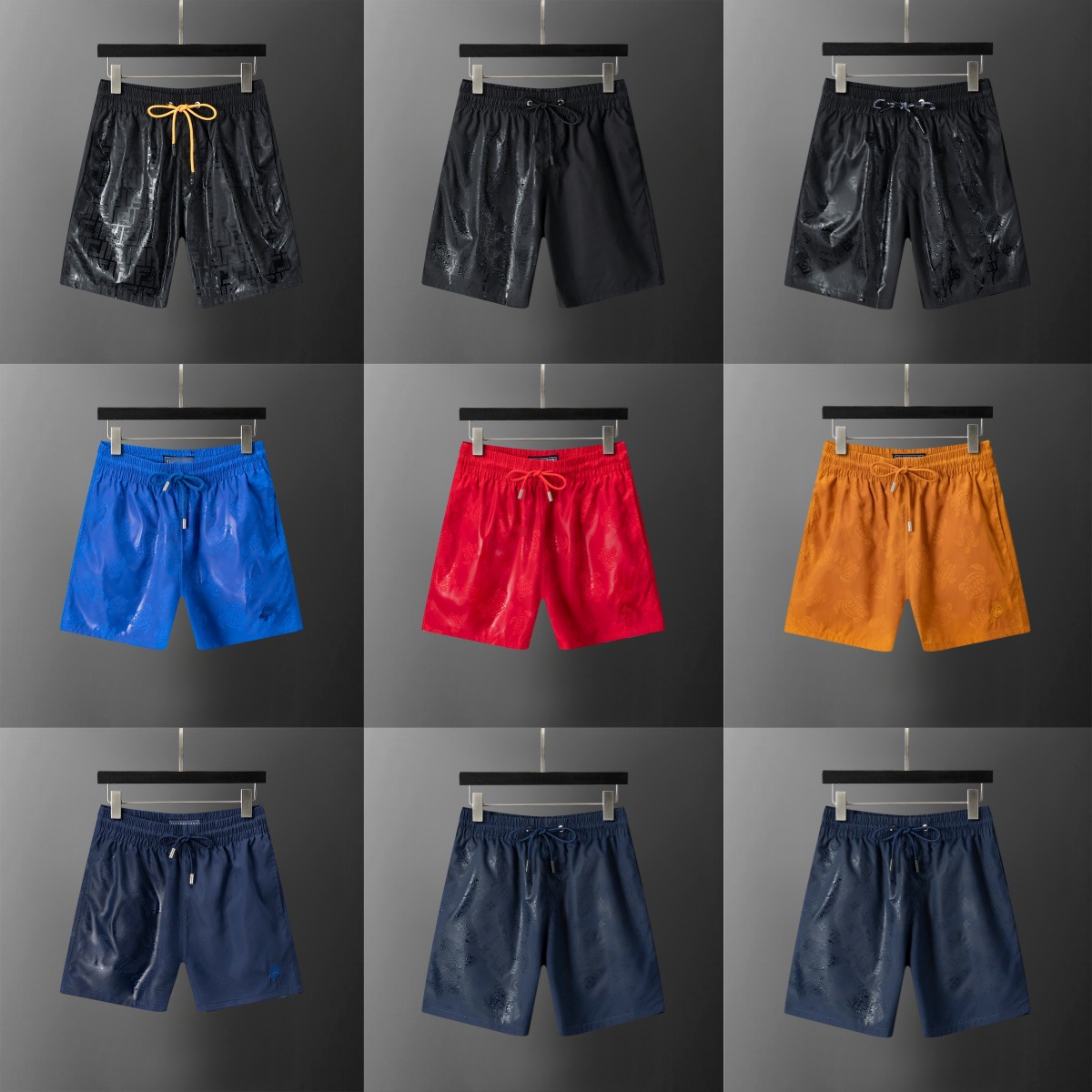 26 Summer Water-Revealing Floral Shorts, 5-Point Beach Shorts with Inner Mesh, Unisex, Breathable, Foreign Trade Casual Beach Shorts