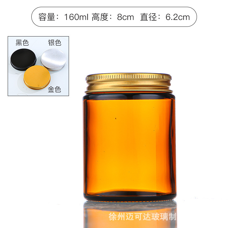 Vela de aromaterapia vintage Vela Vaso de vidrio de fragancia al por mayor Vela Vela romántica vintage Candelabro accesorios