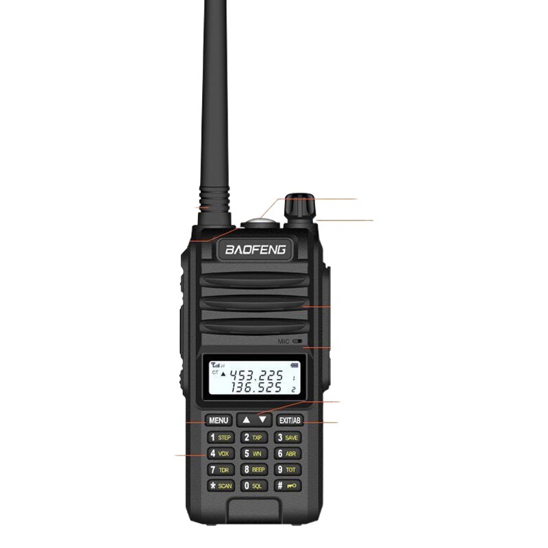 BAOFENG Baofeng BF-A58S intercomunicador civil para exteriores de negocios de larga distancia UV de doble segmento de alta potencia fabricante al por mayor