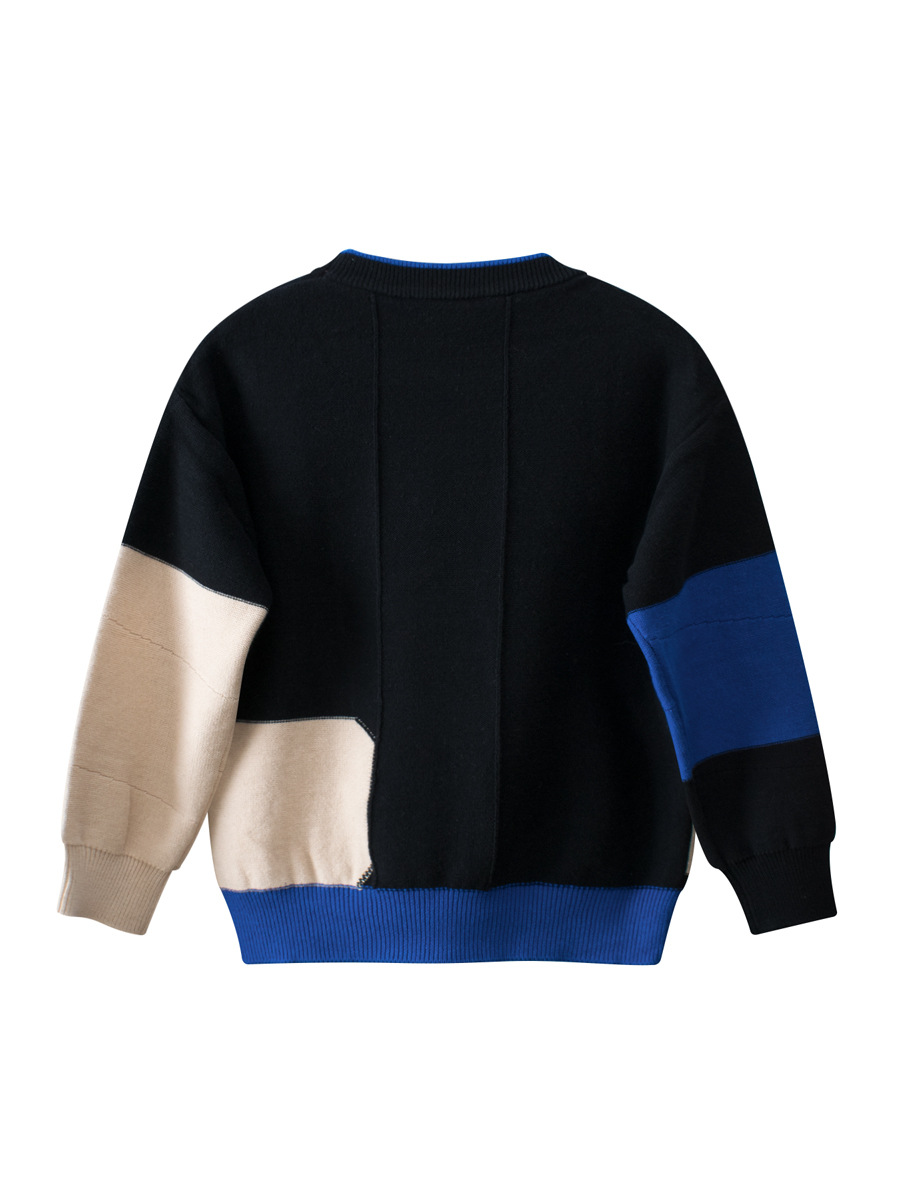 27 niños de estilo coreano ropa para niños transfronterizos otoño e invierno Bebé niños ropa tejida suéter entrega de una sola pieza