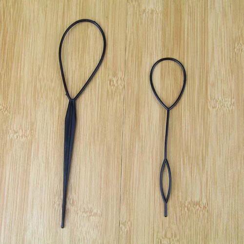 Girls hair puller can coil hair, hair puller is portable and convenient to wear hair sticks, and can be used to pull out hair.