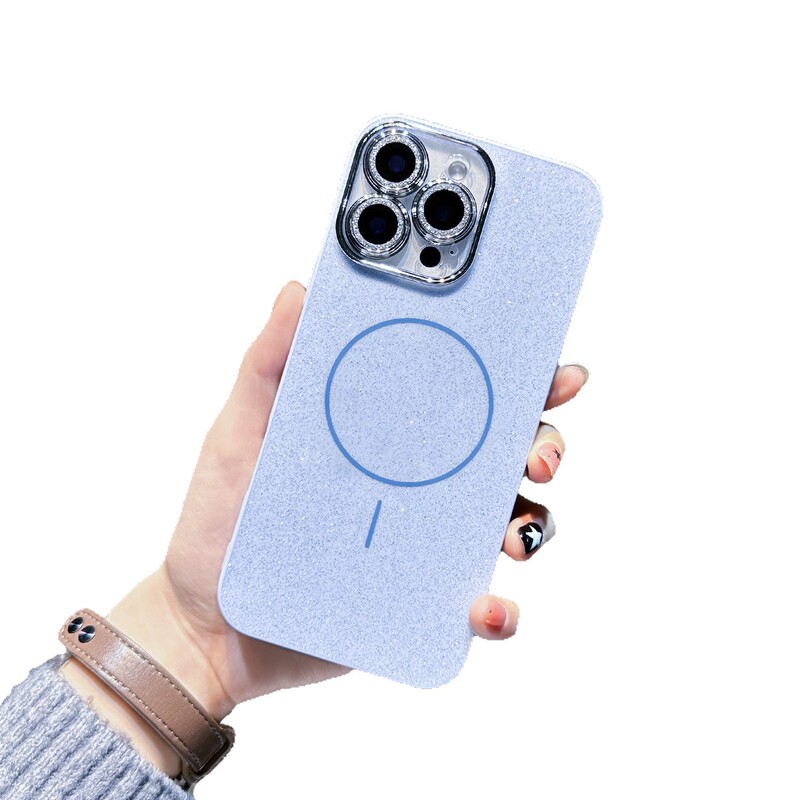 国境を越えた星空フラッシュ粉の細い磁気吸引はリンゴ16携帯電話ケースiPhone15精穴保護カバー1314全包を適用する|undefined