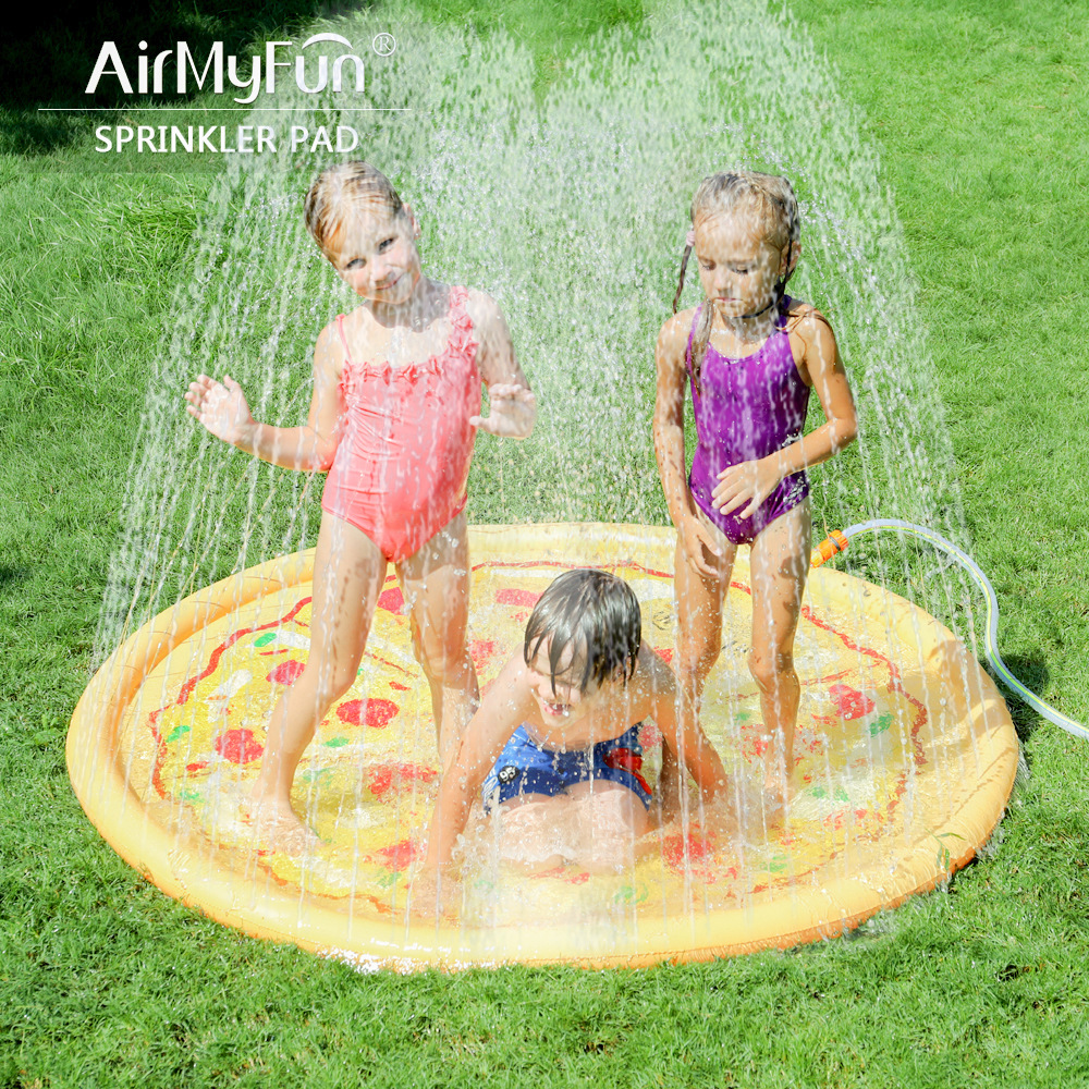 AMF | estera del espray de agua del pvc estera del espray de agua de los niños del perro de la estera del espray de agua de los niños antideslizante estera del espray de agua del animal doméstico