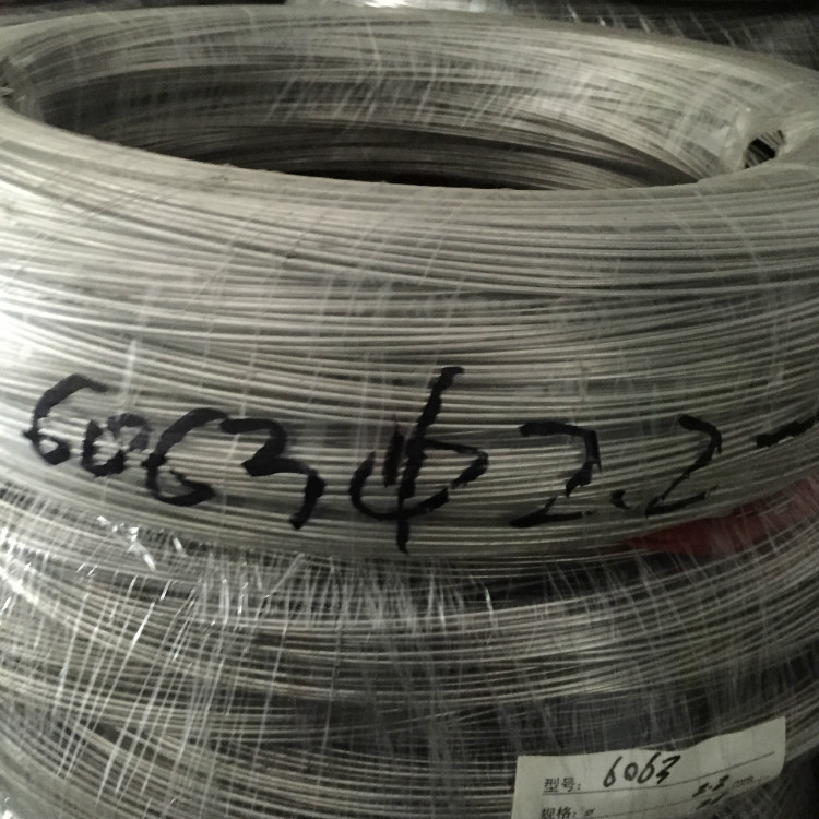 现货供应6063铝线 6061合金铝线 纯铝线 半硬铝线 铆钉专用铝线丝