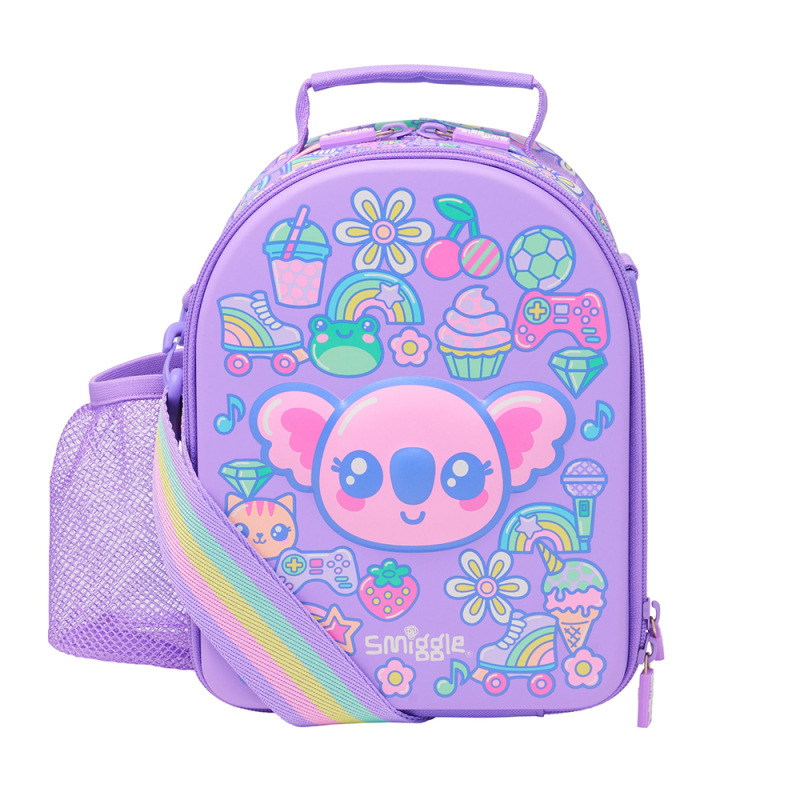 Australia smiggle doble capa Bento bolso caja de almuerzo niños de la escuela primaria BOLSA DE AISLAMIENTO impermeable bolsa de almuerzo grande